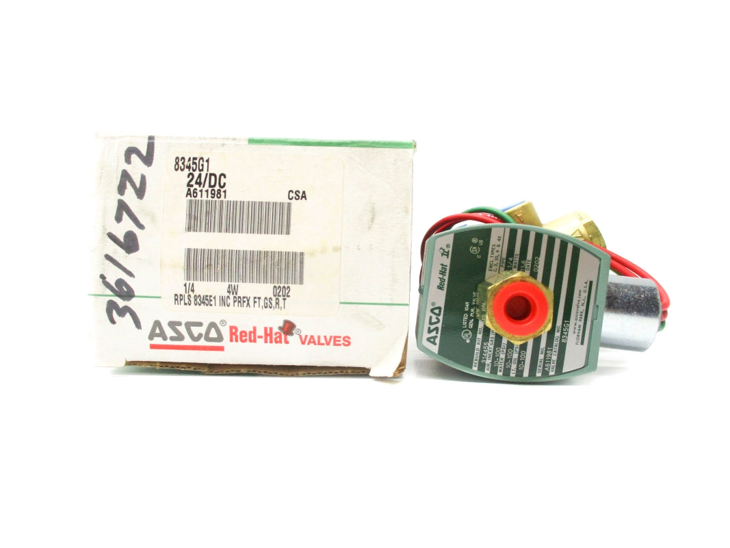 ASCO 8345G1 10-100PSI 24/DC NSMP