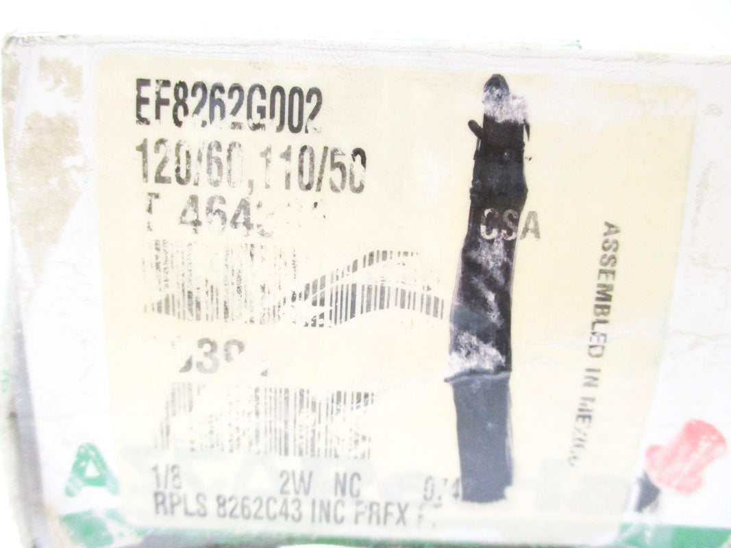 ASCO EF8262G002 110/120V 140-180PSI 1/8" NSMP