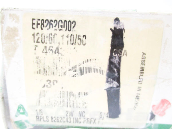 ASCO EF8262G002 110/120V 140-180PSI 1/8" NSMP