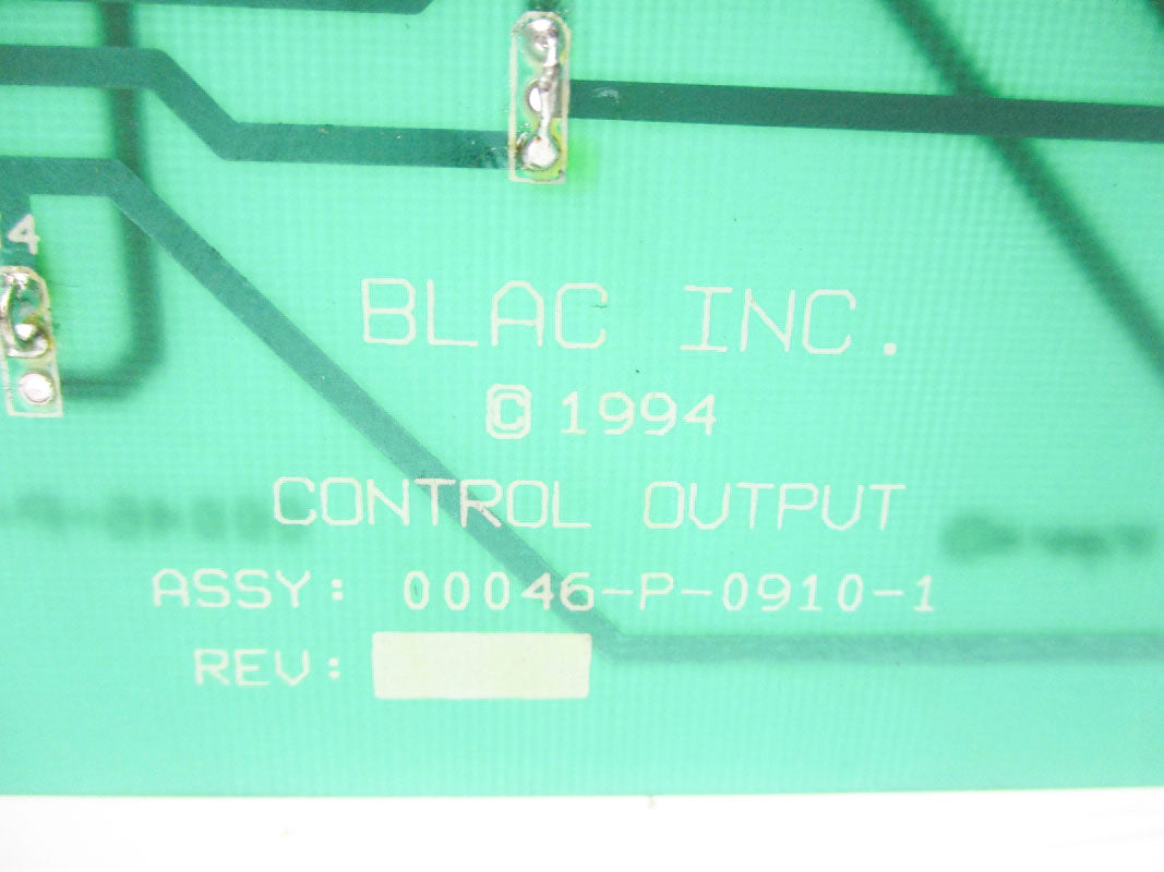 BLAC 00046-P-0910-1 UNMP