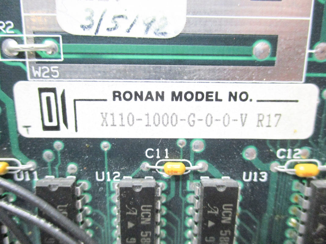 RONAN X110-1000-G-0-0-V-R17 UNMP
