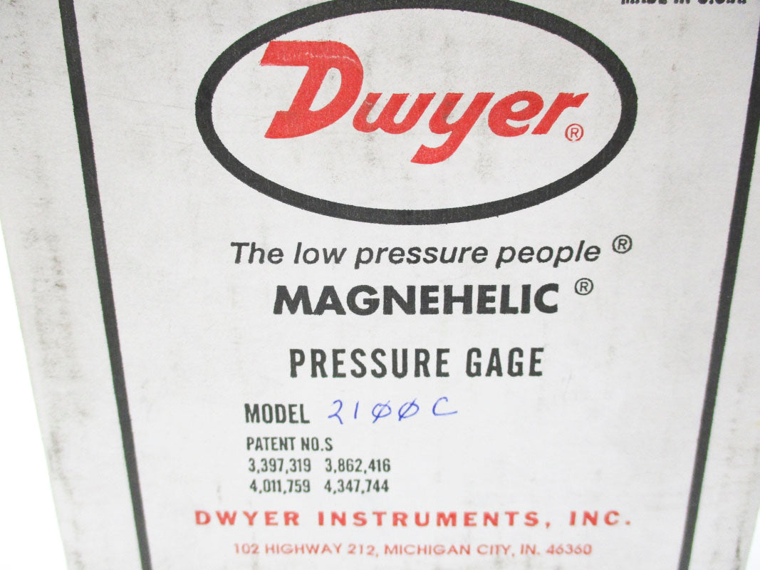 DWYER 2100C 15PSI 0-100 NSMP