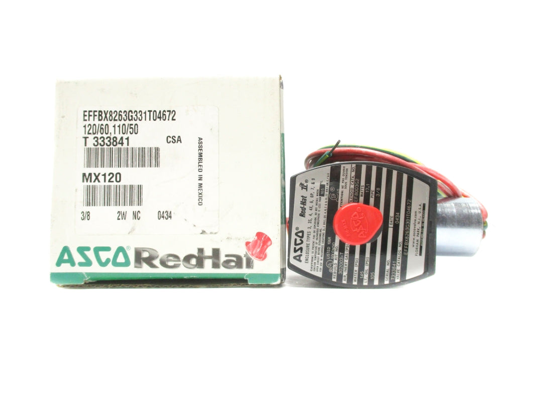 ASCO EFFBX8263G331T04672 110/120V 145PSI NSMP