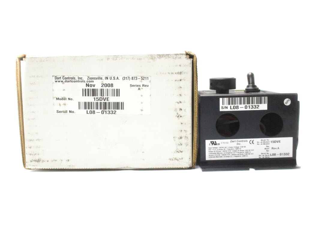 DART CONTROLS 15DVE SER. A 240VAC 3A NSMP