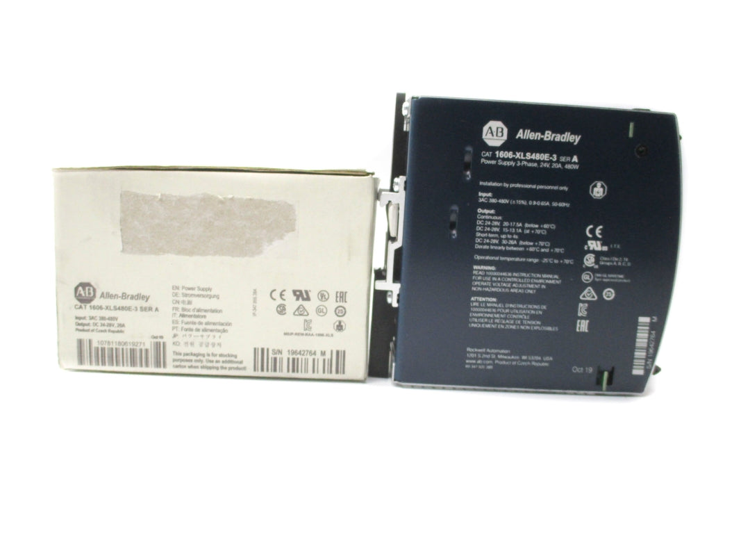 ALLEN BRADLEY 1606-XLS480E-3 SER. A 380-480VAC 20A NSMP