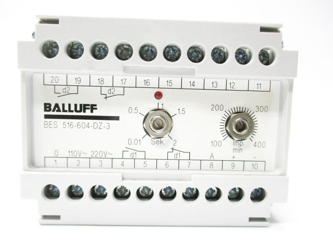 BALLUFF BES516-604-DZ-3 BAE001F 0.01-2S/100-400M 110/220V NSMP