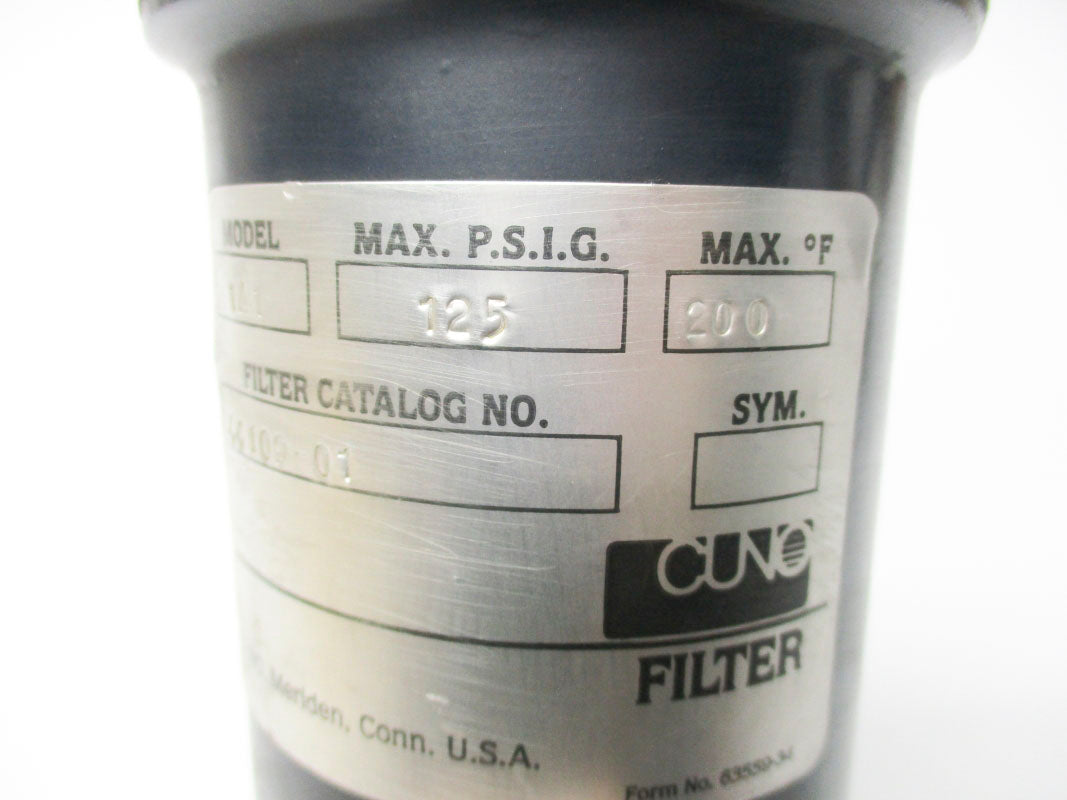 CUNO 1A1 44109-01 125PSI 200'F NSNP