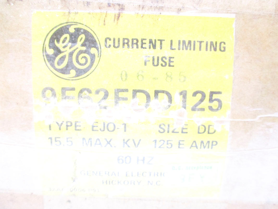 GENERAL ELECTRIC 9F62FDD125 EJ0-1DD 125A NSMP