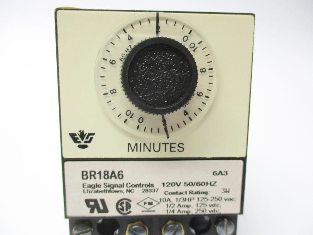 DANAHER CONTROLS BR18A6 120V 10A 0-10M NSMP