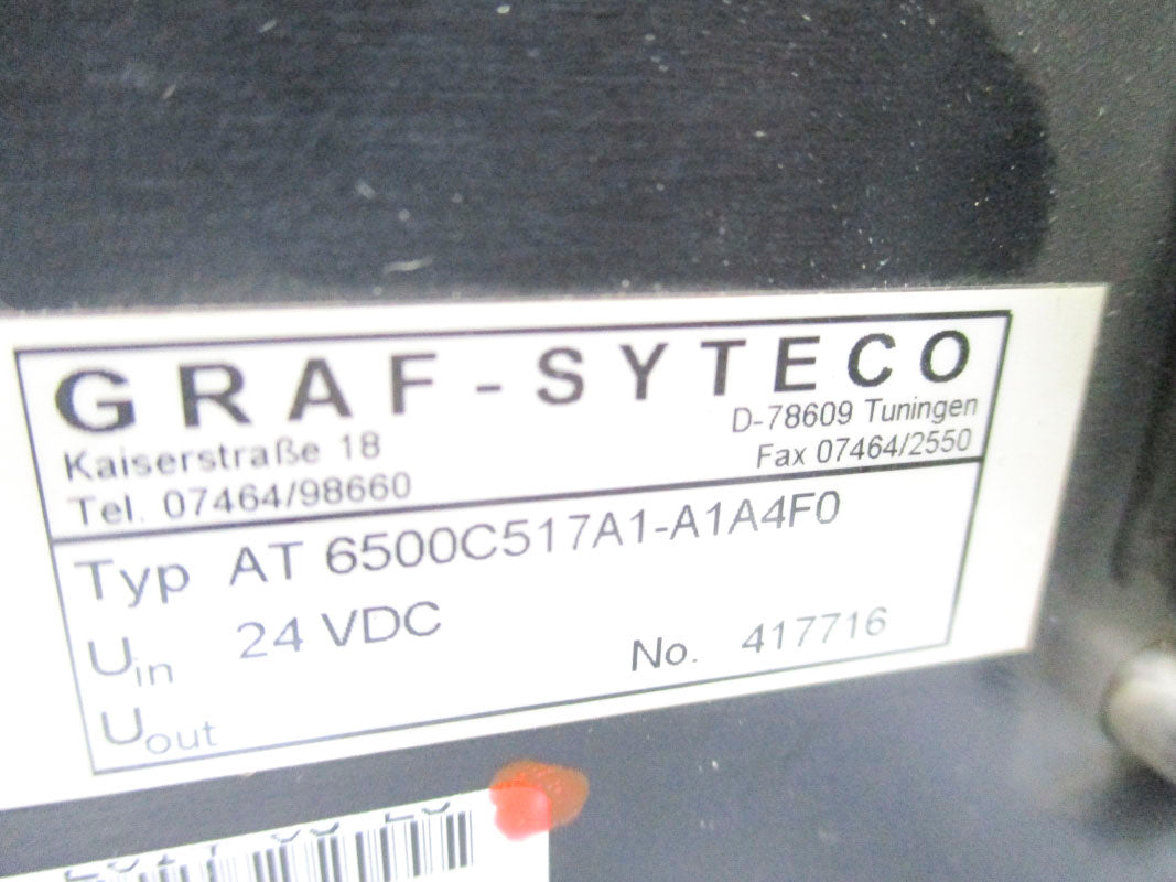 GRAF-SYTECO AT6500C517A1-A1A4F0 24VDC UNMP
