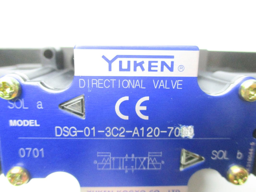 YUKEN DSG-01-3C2-A120-70 NSMP