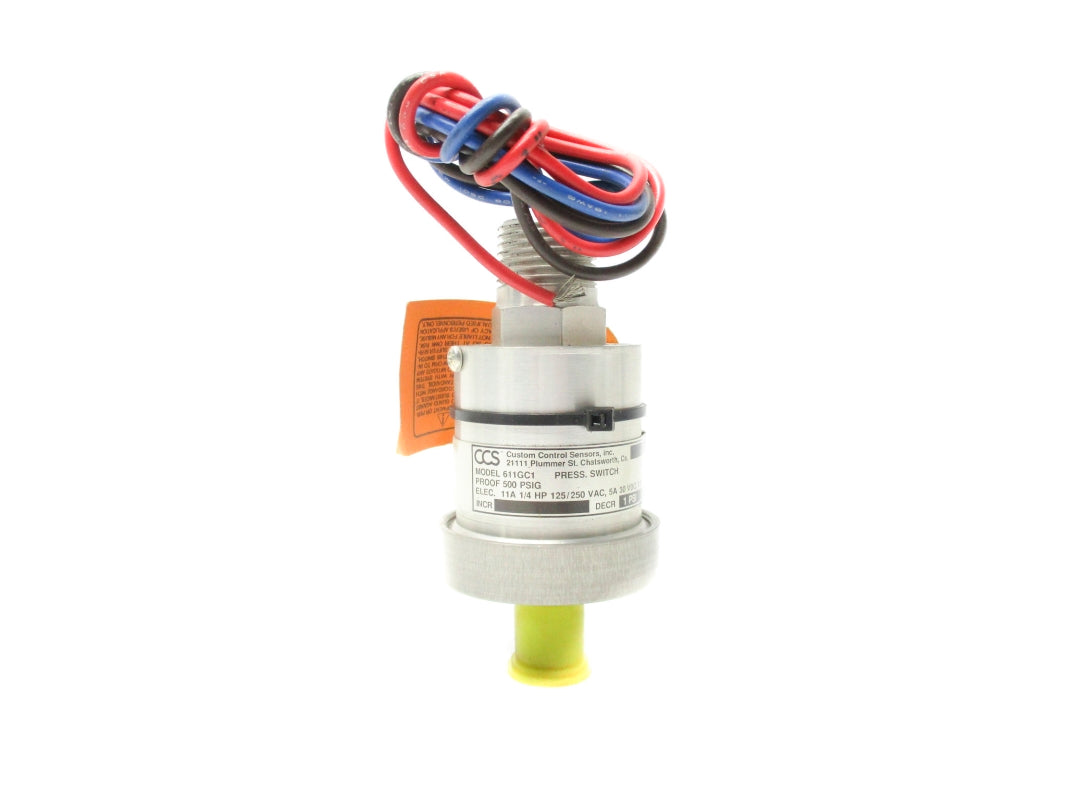CCS 611GC1 500PSI 11A 250VAC NSNP