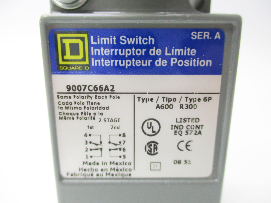 SQUARE D 9007C66A2 SER. A NSMP