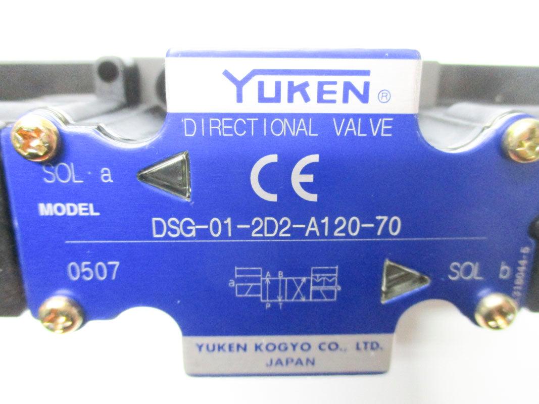 YUKEN DSG-01-2D2-A120-70 NSMP