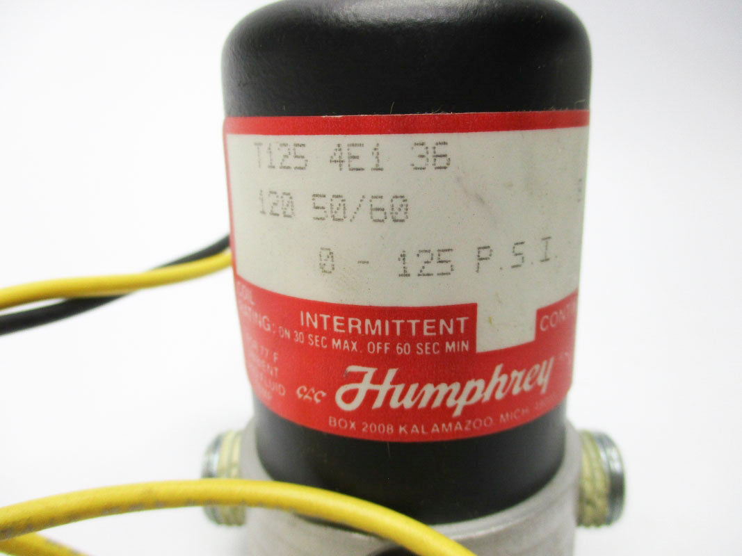 HUMPHREY T1254E136 120V 0-125PSI NSNP