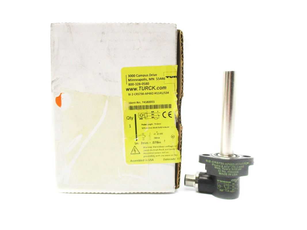 TURCK BI2-CRS730-AP4X2-H1141/S34 3000PSI 10-65VDC NSMP