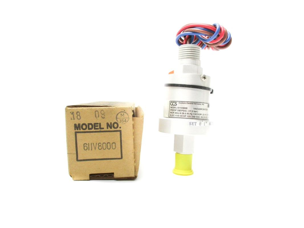 CCS 611V8000 250PSI 11A 250VAC NSMP