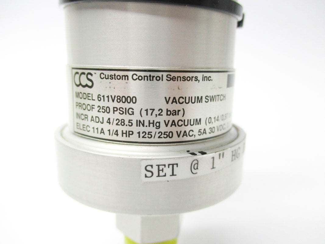 CCS 611V8000 250PSI 11A 250VAC NSMP