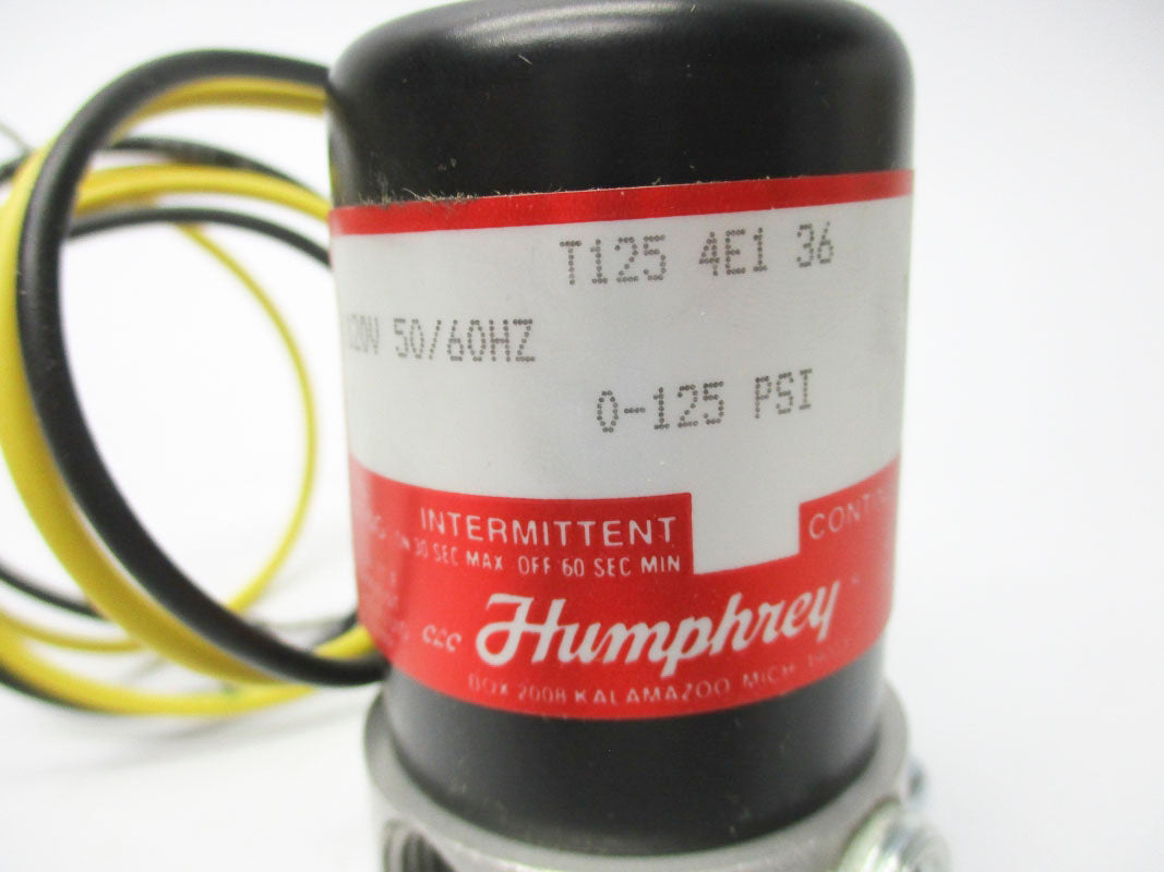 HUMPHREY T1254E136 120V 0-125PSI NSMP