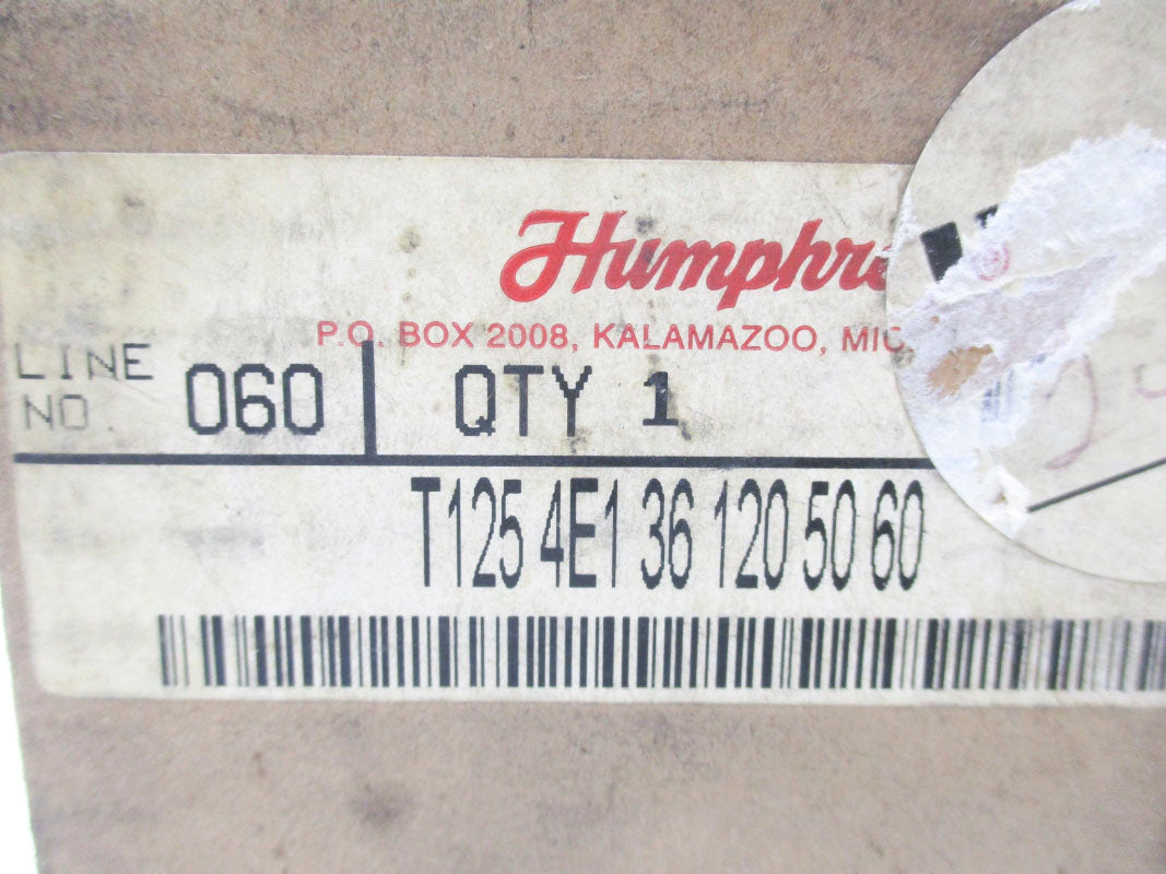 HUMPHREY T1254E136 120V 0-125PSI NSMP