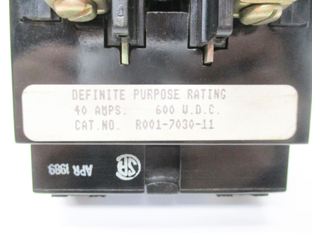 JOSLYN CLARK R001-7030-11 78090-50R 40A 110/120V NSNP