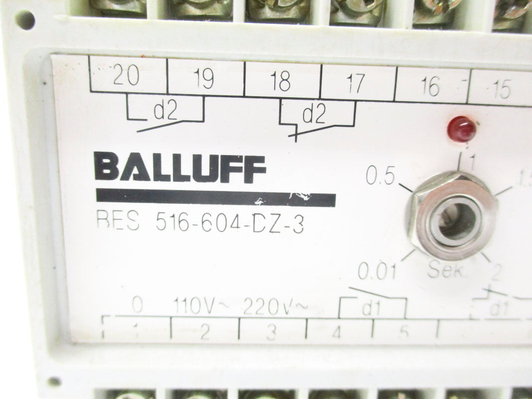 BALLUFF BES516-604-DZ-3 110/220V 0.01-2S/100-400M UNMP
