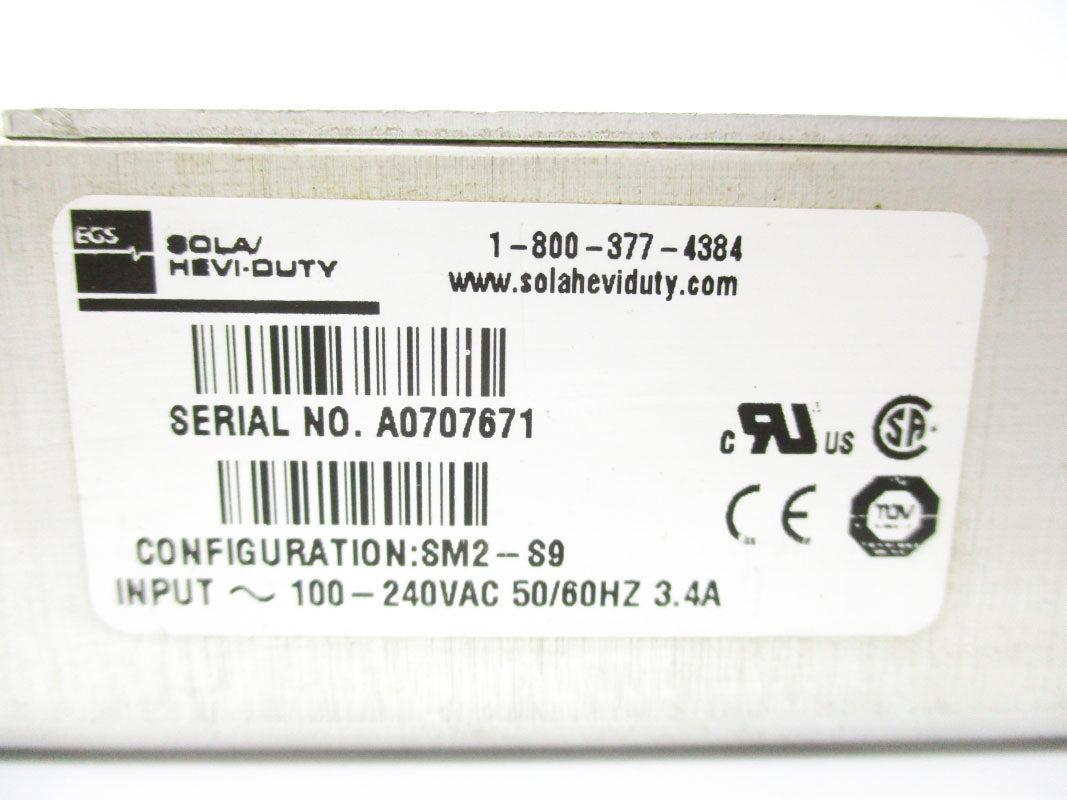 SOLA 10001056 100-240VAC 3.4A UNMP