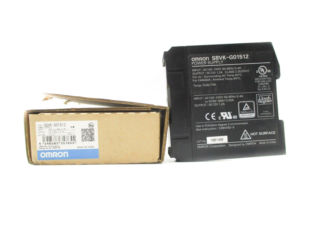 OMRON S8VK-G01512 100-240VAC 1.2A NSMP