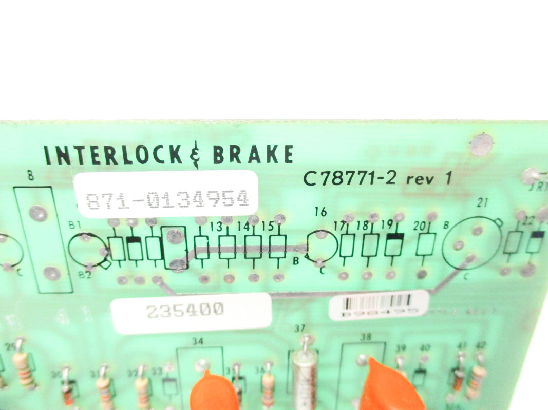 INTERLOCK&BRAKE C78771-2 REV. 1 UNMP