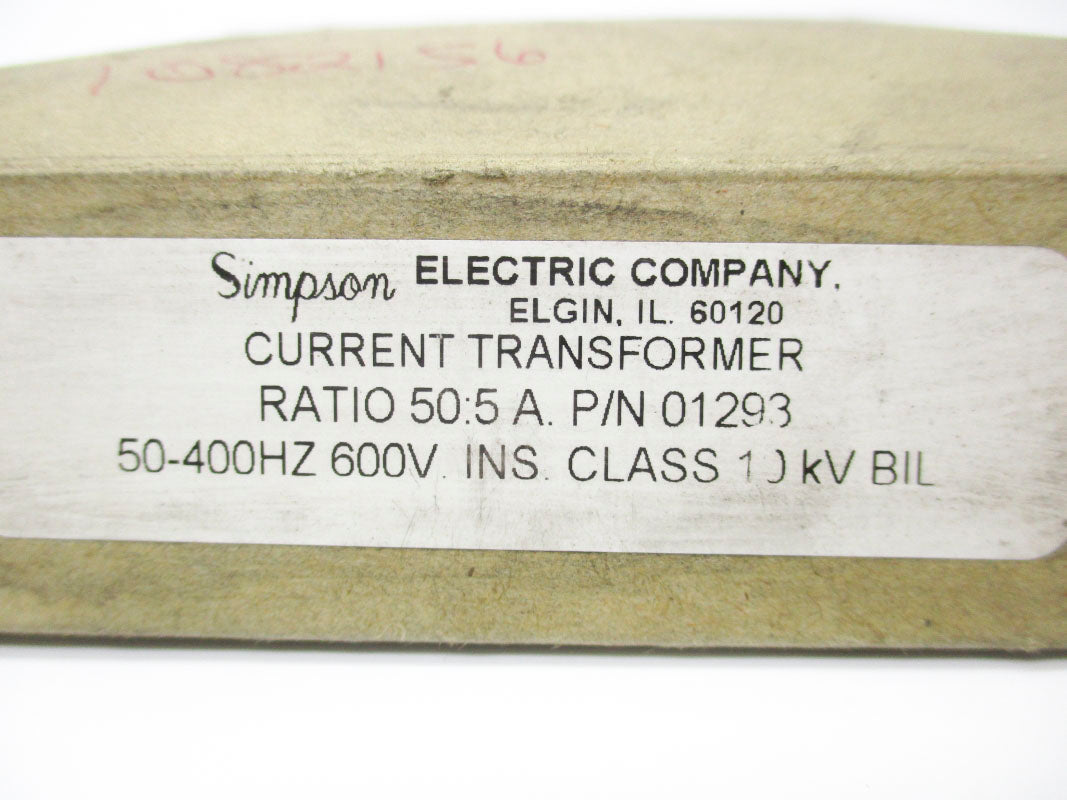 SIMPSON 01293 600V NSMP