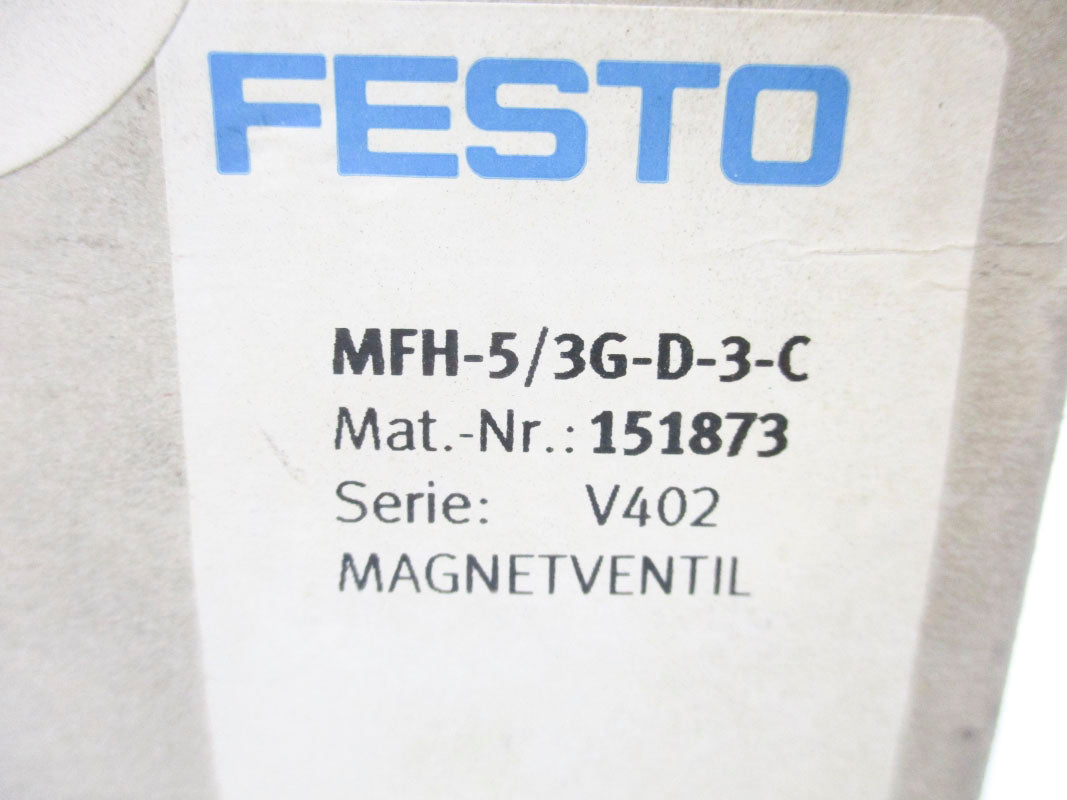 FESTO MFH-5/3G-D-3-C 151873 45-145PSI NSMP