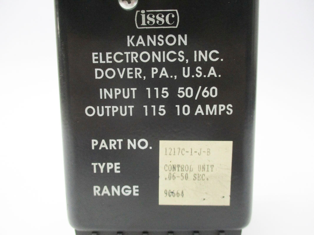 KANSON 1217C-1-J-B 115V 10A .06-50S NSNP
