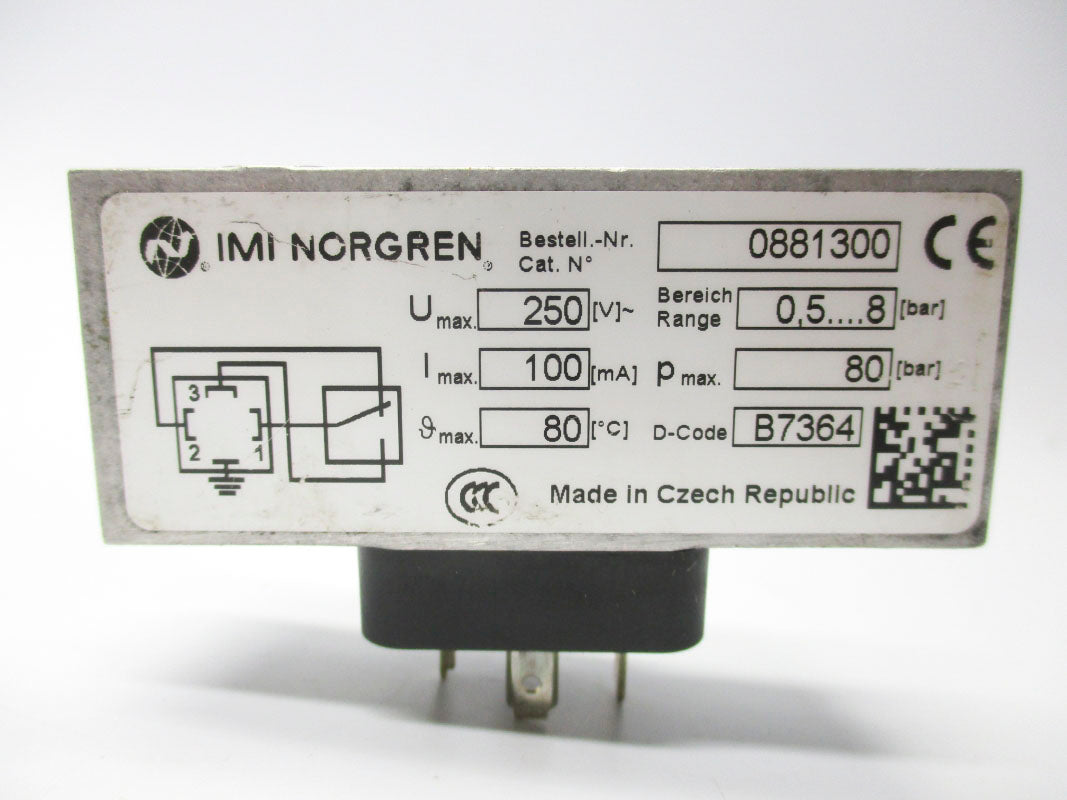 NORGREN 0881300 250V 80'C UNMP