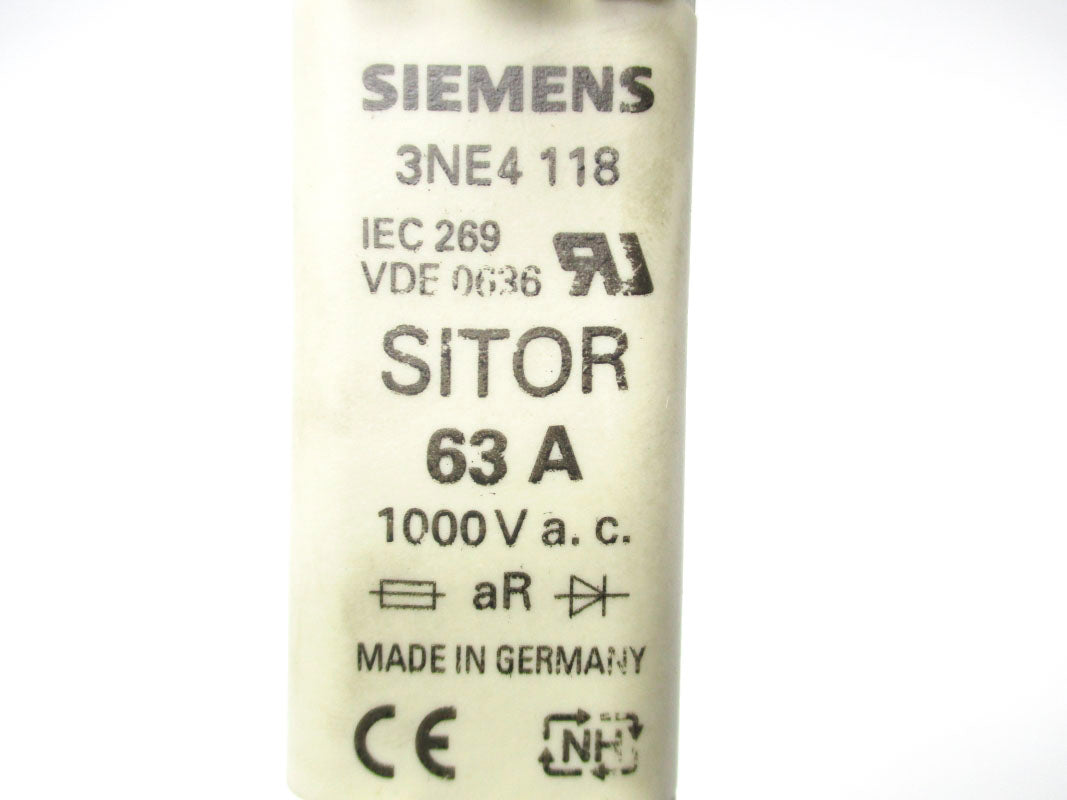 SIEMENS 3NE4118 1000VAC 63A UNMP