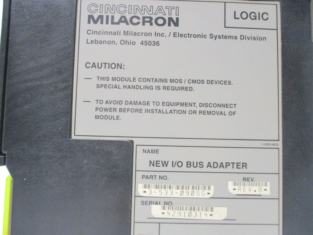 CINCINNATI MILACRON 3-533-0905G UNMP