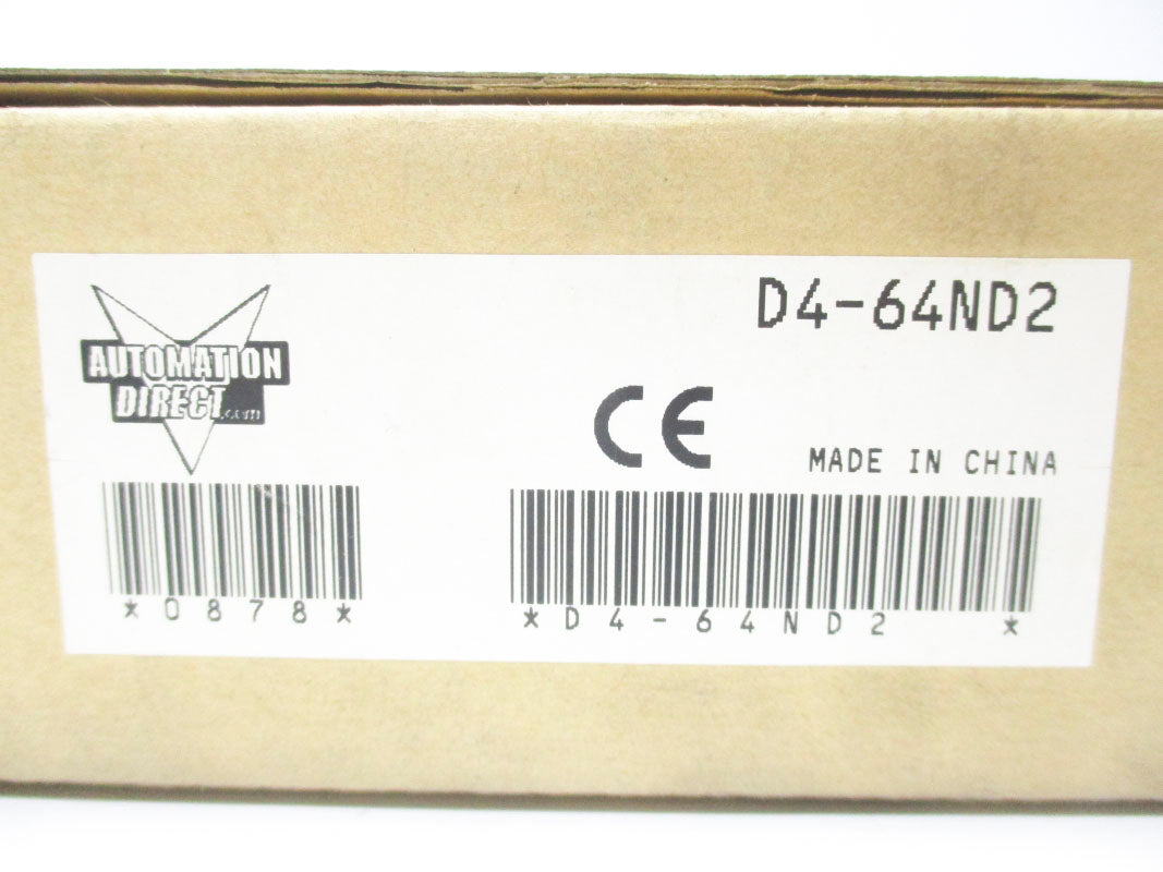 AUTOMATION DIRECT D4-64ND2 24VDC NSMP