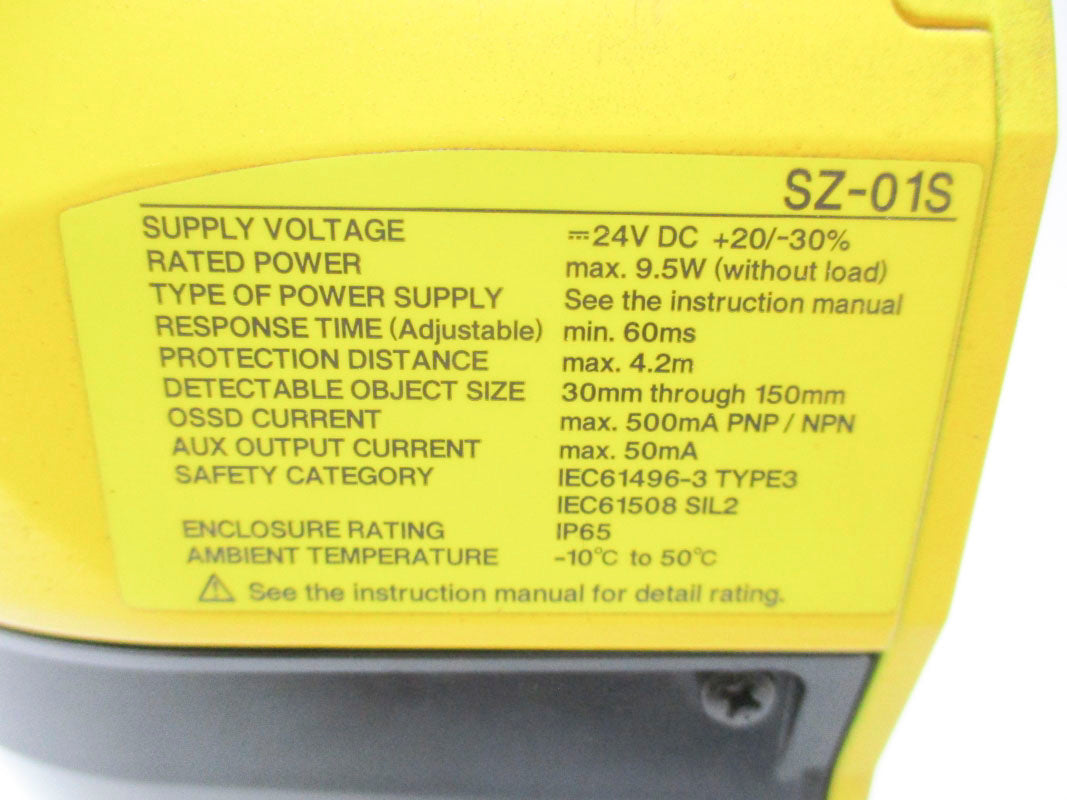 KEYENCE SZ-01S 24VDC 9.5W UNMP
