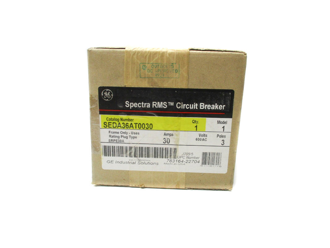 GENERAL ELECTRIC SEDA36AT0030 30A 600VAC NSFS