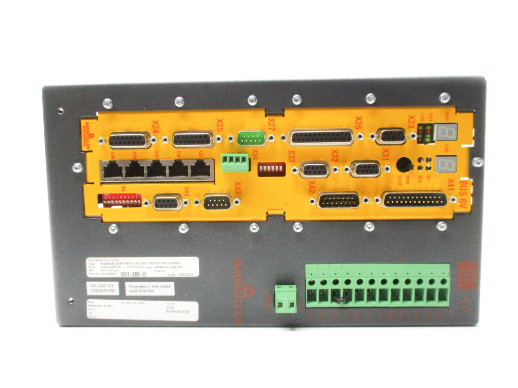 BAUMULLER BUM60B-0306-54B-001-VC-A0-1083-0013-K102-0000 480VAC NSNP
