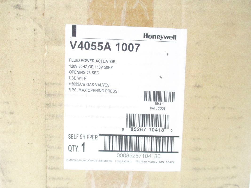 HONEYWELL V4055A1007 110/120V 5PSI NSFS
