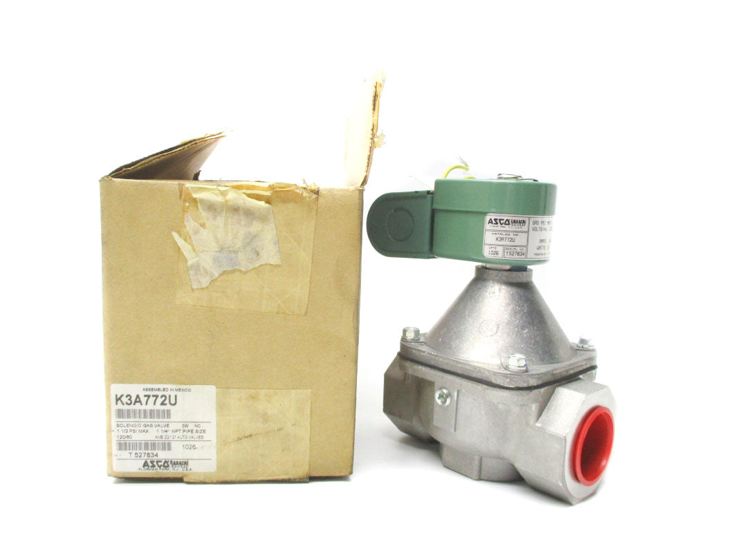 ASCO K3A772U 1-1/2PSI 120V NSMP