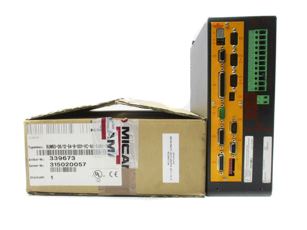 BAUMULLER BUM60-0612-54-B-001-VC-A0-0065-0013-0000-0000 480VAC NSMP
