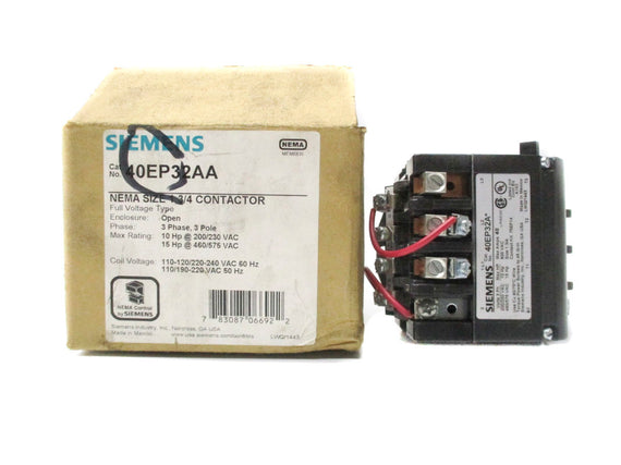 SIEMENS 40EP32AA 40A 240V NSMP
