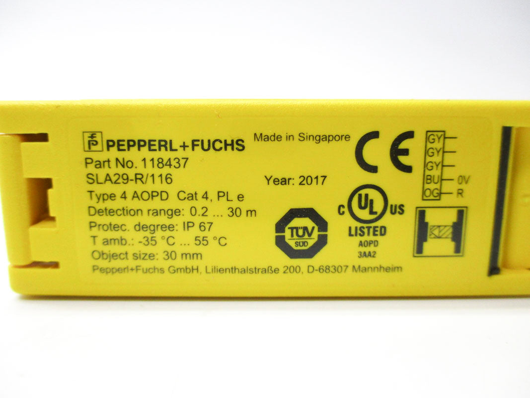PEPPERL+FUCHS SLA29-R/116 118437 30MM NSMP