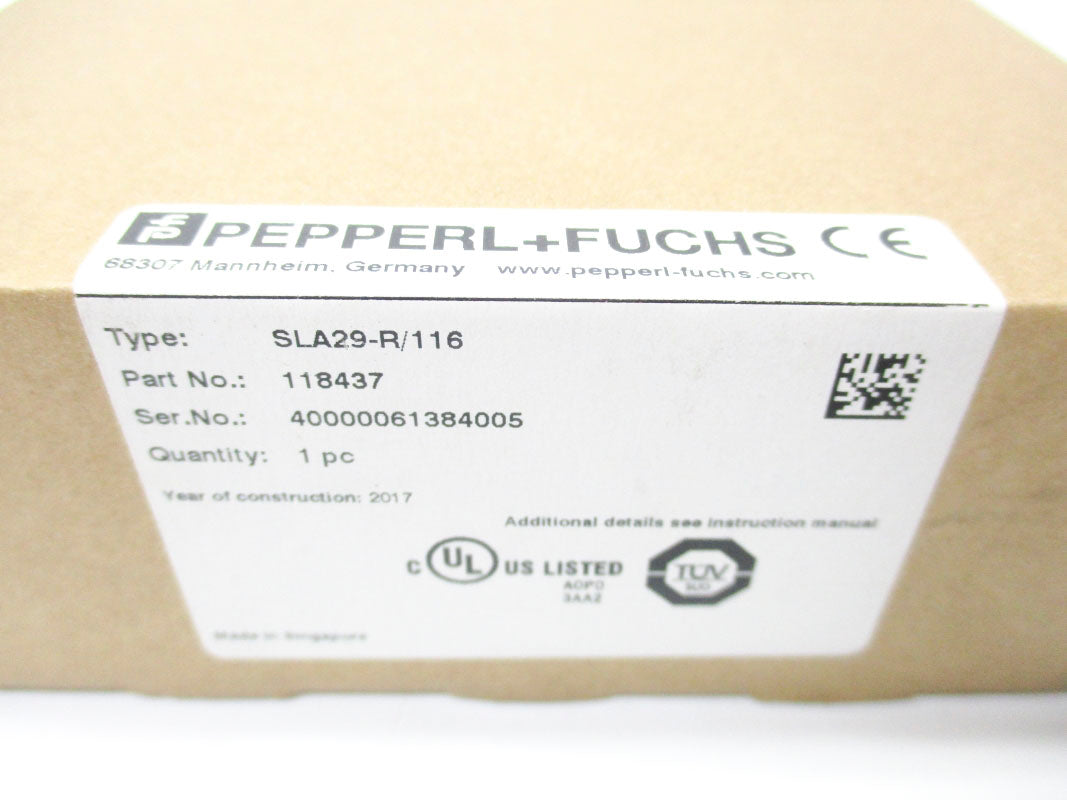 PEPPERL+FUCHS SLA29-R/116 118437 30MM NSMP