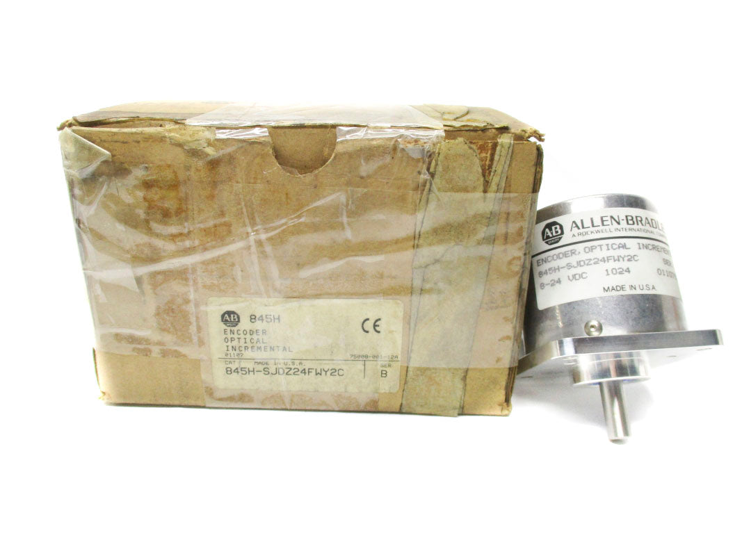 ALLEN BRADLEY 845H-SJDZ24FWY2C SER. B 8-24VDC NSMP