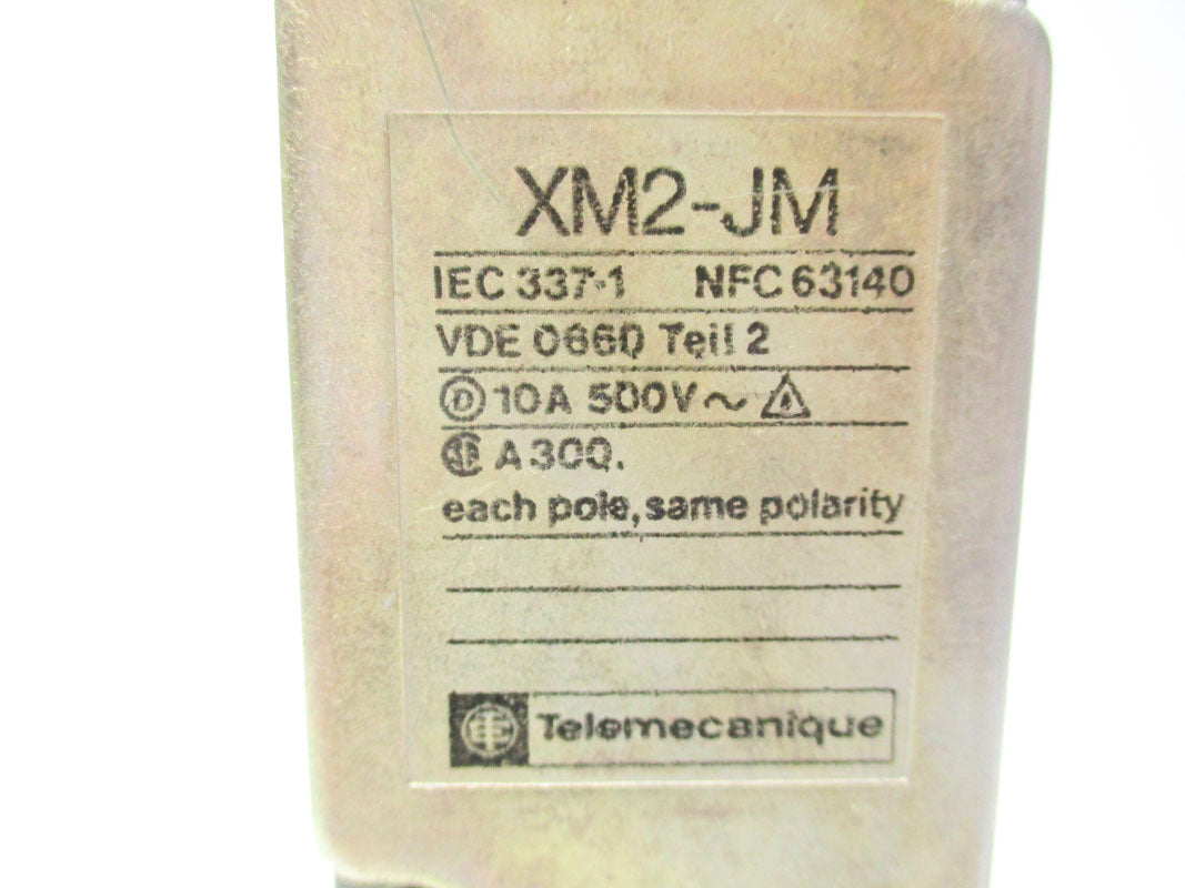 TELEMECANIQUE XM2JM012 10A 500V NSMP