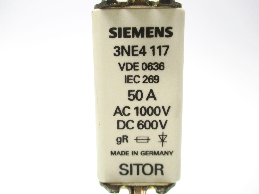 SIEMENS 3NE4117 50A 1000VAC NSNP