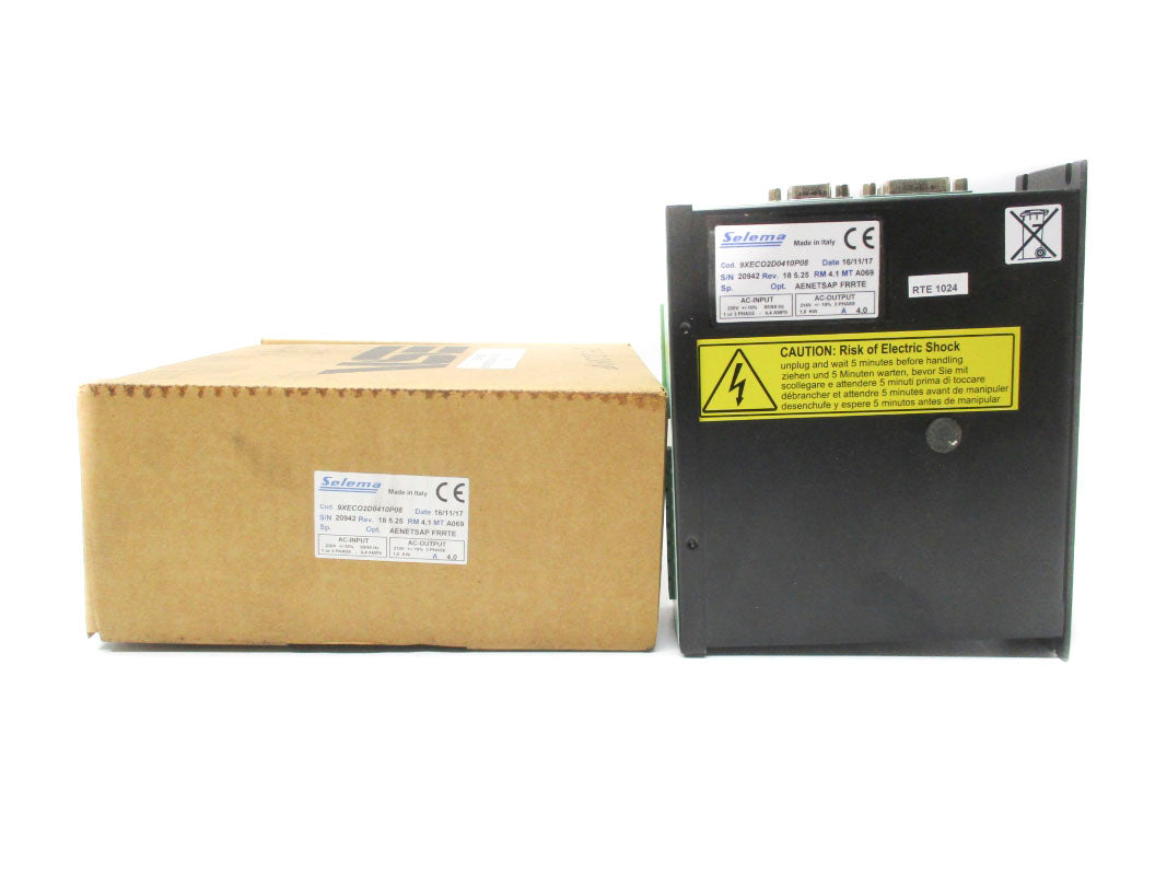 SELEMA 9XECO2D0410P08 REV. 18 5.25 230V 4.4A NSMP