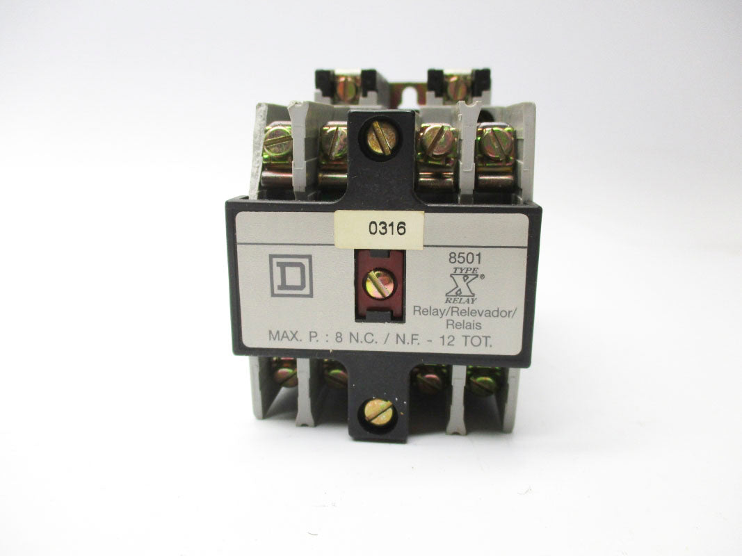 SQUARE D 8501XO60V02 SER. A 110/120V 20A (AS PICTURED) NSMP